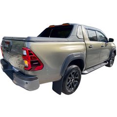 TOYOTA Hilux 2015 + ( 4 DOOR ) Χειροκίνητο Ρολό Αλουμινίου (Roll Shutter / Canopy Cover /Καπάκι Καρότσας )SUNK TYPE + + ABS SEQUENTIAL ROLL BAR-thumb-4