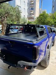 NISSAN Navara NP300 2015+ ( 4 DOOR ) Χειροκίνητο Ρολό Αλουμινίου (Roll Shutter / Canopy Cover /Καπάκι Καρότσας )-thumb-4