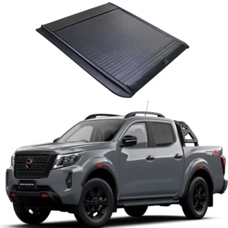 NISSAN Navara NP300 2015+ ( 4 DOOR ) Χειροκίνητο Ρολό Αλουμινίου (Roll Shutter / Canopy Cover /Καπάκι Καρότσας )