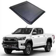 TOYOTA Hilux 2015 + ( 4 DOOR ) Χειροκίνητο Ρολό Αλουμινίου (Roll Shutter / Canopy Cover /Καπάκι Καρότσας )
