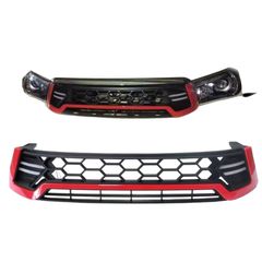 Μάσκα για TOYOTA Hilux Revo 2015+ ( Με LED light )