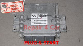 ΕΓΚΕΦΑΛΟΣ ΚΙΝΗΤΗΡΑ  PEUGEOT 206 IAW48P2.76 9645989480 9646569480 TESTED  ΞΕΚΛΕΙΔΩΤΟΣ