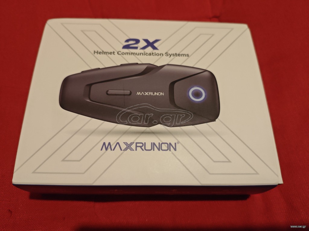 Helmet communication system MAXRUNON 2X