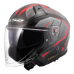 ΚΡΑΝΟΣ O/F LS2 CARBON 603.54 INFINITY II URUS 22.06 RED (XL)