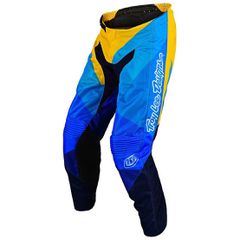 GP MOTOCROSS PANTS TROY LEE DESIGNS JET YELLOW/NAVY