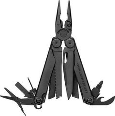 Leatherman Wave Plus Πολυεργαλείο Μαύρο με Λάμα από Ανοξείδωτο Ατσάλι σε Θήκη 832526