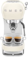 Smeg 50's Style Μηχανή Espresso 1350W Πίεσης 15bar Cream ECF02CRUK