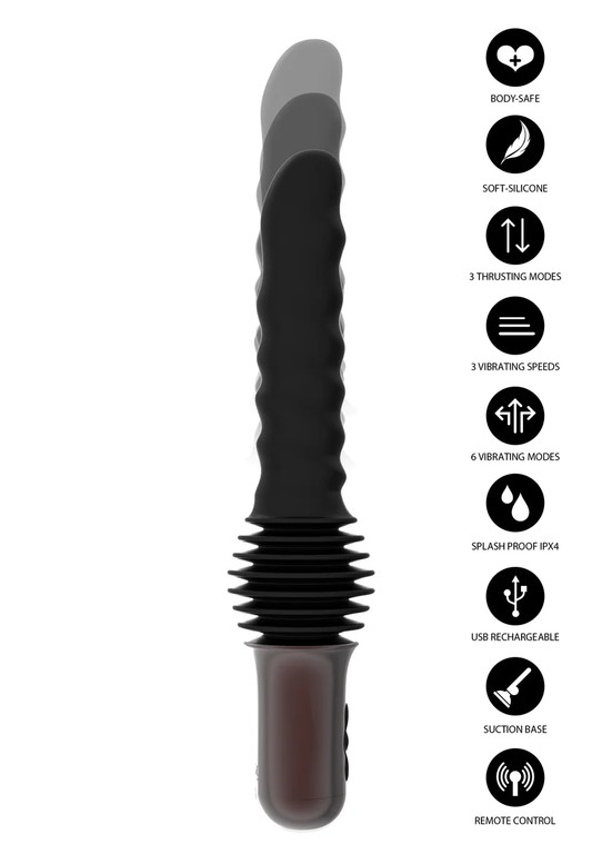Hidden Desire Anal Power Thrusting Vibrator