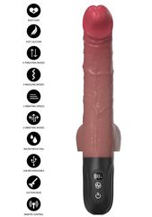 Hidden Desire Realistic Thrusting and Wiggling Vibrator-thumb-8
