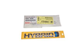 Toyota Yaris Corola RAV Σήμα HYBRID Πίσω καινούργιο ΓΝΗΣΙΟ- 7544302330