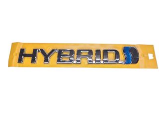 Toyota Yaris Corola RAV Σήμα HYBRID Πίσω καινούργιο ΓΝΗΣΙΟ- 7544302330-thumb-1