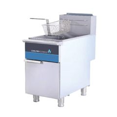 ΠΡΟΣΦΟΡΑ!!! KARAMCO FGF500 (36Lit - 43,9kW gas) Επιδαπέδια Μονή Φριτέζα Υγραερίου - 5 Καυστήρες
