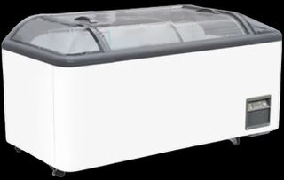 ΠΡΟΣΦΟΡΑ!!! KARAMCO WD4-428 (428Lit - 161,5x76,5x83,5cm) Βιτρίνα Βούτα Κατάψυξης με Κουρμπαριστά τζάμια -15/-18°C