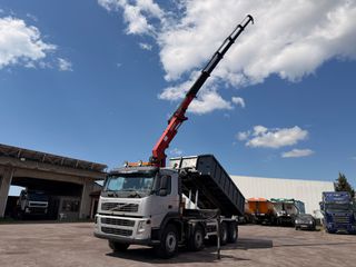 Γερανοί - Φορτηγά Με Γερανό Volvo 2007 FM 440 8X4 VEB+-thumb-2