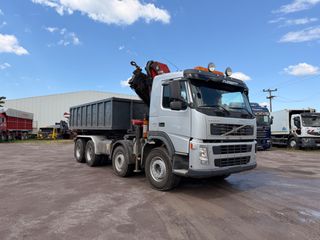 Ανατροπή + Γερανός Volvo 2007 FM 440 8X4 VEB+-thumb-4