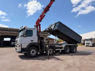 Ανατροπή + Γερανός Volvo 2007 FM 440 8X4 VEB+-thumb-2