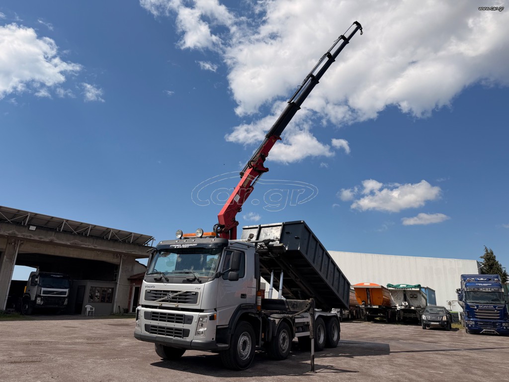 Ανατροπή Volvo 2007 FM 440 8X4 VEB+