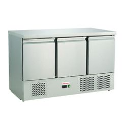 ΠΡΟΣΦΟΡΑ!!! KARAMCO G-S903VS/STOP (400 Lit - 136,8x70x87cm - 3 Πόρτες - GN 1/1) Ψυγείο Πάγκος Συντήρησης +2ºC/+8º ΕΝΕΡΓΙΑΚΗ ΚΛΑΣΗ Α