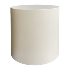 ΤΡΑΠΕΖΙ ΒΟΗΘΗΤΙΚΟ FIBER CEMENT ΣΤΡΟΓΓΥΛΟ KYOKO HM6592.02 ΜΠΕΖ Φ40x43Υεκ.