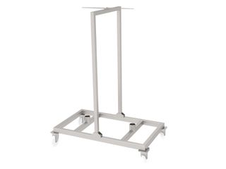 ΠΡΟΣΦΟΡΑ!!! KARAMCO ADTA-14 ST (Διάμετρος Γύρου: Ø62cm) Τροχήλατο Καρότσι Μεταφοράς & Αποθήκευσης Γύρου - 91x85x179cm