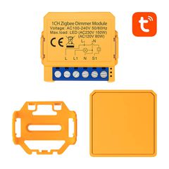 Smart socket switch ZigBee Avatto ZDMS16-1 TUYA-thumb-1