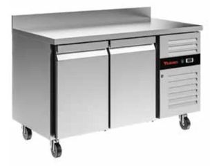 ΠΡΟΣΦΟΡΑ!!! KARAMCO GN2200TN (136x70x86cm - 2 Πόρτες - 217Watt/230V / +2°C +8°C - Ενεργ. Κλάση: A) Inox Ψυγείο Πάγκος GN 1/1 με Πανωσήκωμα