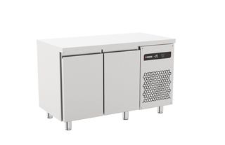 Ψυγείο Πάγκος Κατάψυξη Με 2 Πόρτες 134,5x70x87,3Cm INOMAK - Καινούργιο.