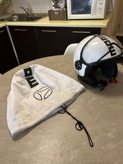 Κράνος jet get classic white black MOMO