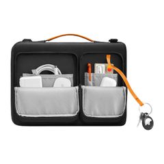 Laptop Briefcase Tomtoc Defender-A42 16" (black)-thumb-7