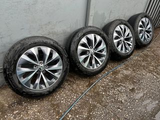 Γνήσια Μεταχειρισμένα Ζαντολάστιχα Skoda Karoq 18αρια 5x112 σε άριστη κατάσταση !!!