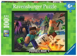 Ravensburger Puzzle: Monster Minecraft XXL (100pcs)