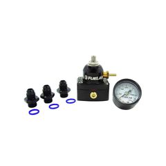 Fuelab Fuel Pressure Regulator KIT 6AN In/6AN Out Standard Seat EFI 25-90 PSID