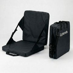 Καρέκλα κάθισμα Comfort PANDA 19416 με Ενισχυμένα Μαξιλάρια ιδανική για το ψάρεμα & το στάδιο Χρώμα Μαύρο Black ( 19416 )