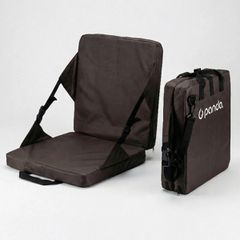 Καρέκλα κάθισμα Comfort PANDA 19416 με Ενισχυμένα Μαξιλάρια ιδανική για το ψάρεμα & το στάδιο Χρώμα Σκούρο Καφέ Dark Brown ( 19416 )