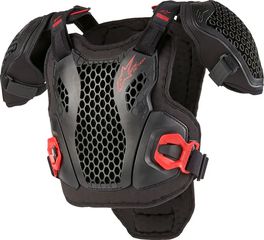 Παιδικός Προστατευτικός Θώρακας ALPINESTARS  Youth Bionic Action Guard Μαύρος-Κόκκινος