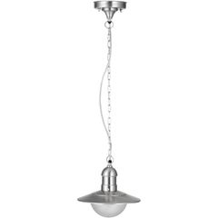 Avide Εξωτερικό Φωτιστικό Οροφής Imperial 1xE27 IP44 Stainless Steel
