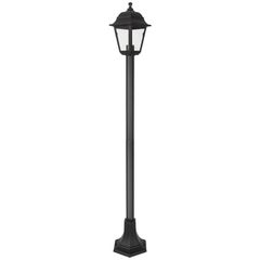 Avide Εξωτερικό Φωτιστικό Κολώνα Blake 1xE27 120cm IP44 Μαύρο