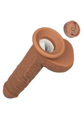CalExotics Squirting Vibrating Fuck Stick Brown-thumb-20