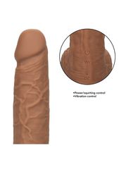 CalExotics Squirting Vibrating Fuck Stick Brown-thumb-18