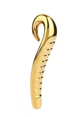 Mr. Steel Devil's Tongue Dildo Gold