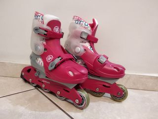 Παιδικά Rollers Inline ΑΘΛΟΠΑΙΔΙΑ αυξομειούμενα σε μέγεθος (34-37)