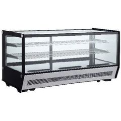 ΠΡΟΣΦΟΡΑ!!! KARAMCO GN-1200RT/CW-200 (121,9x56,6x68cm) Επιτραπέζια Ψυχόμενη Βιτρίνα με Αέρα +2/+8°C