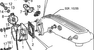 SENSOR ΠΕΤΑΛΟΥΔΑ  ΓΚΑΖΙΟΥ 75 2,5 3,0 V6 - 33 ORIGINAL ALFAROMEO  NOS