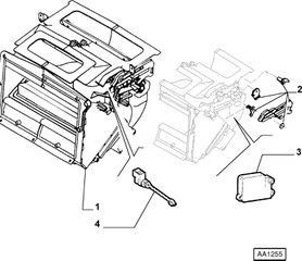 ΜΟΤΕΡΑΚΙ  ΚΛΑΠΕΤΟΥ ΒΑΠΟΡΕΤΑΣ A/C A145-146 TS   ELECTRIC MOTOR