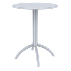 OCTOPUS Φ60Χ75εκ. SILVER GREY ΤΡΑΠΕΖΙ ΠΟΛ/ΝΙΟΥ