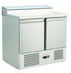 ΠΡΟΣΦΟΡΑ!!! KARAMCO G-PS200V (275 Lit + 5x GN1/6- 90,3x70x87cm - 2 Πόρτες - GN 1/1) Ψυγείο Πάγκος Συντήρησης με Λεκανάκια GN +2ºC/+8º ΕΝΕΡΓΙΑΚΗ ΚΛΑΣΗ Α