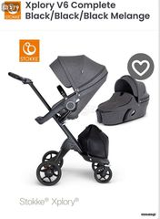 ΚΑΡΟΤΣΙ STOKKE Xplory V6 ανθρακί