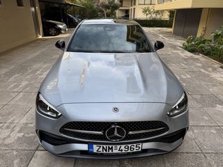 Mercedes-Benz C 300 2024 C400 e 4MATIC AMG ΠΑΝΟΡΑΜΑ KEYLESS BURMSTER DIGITAL ΜΟΝΑΔΙΚΟ-thumb-3