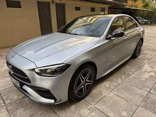 Mercedes-Benz C 300 2024 C400 e 4MATIC AMG ΠΑΝΟΡΑΜΑ KEYLESS BURMSTER DIGITAL ΜΟΝΑΔΙΚΟ-thumb-1