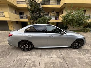 Mercedes-Benz C 300 2024 C400 e 4MATIC AMG ΠΑΝΟΡΑΜΑ KEYLESS BURMSTER DIGITAL ΜΟΝΑΔΙΚΟ-thumb-8